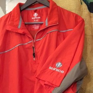 Sunice short sleeve wind breaker